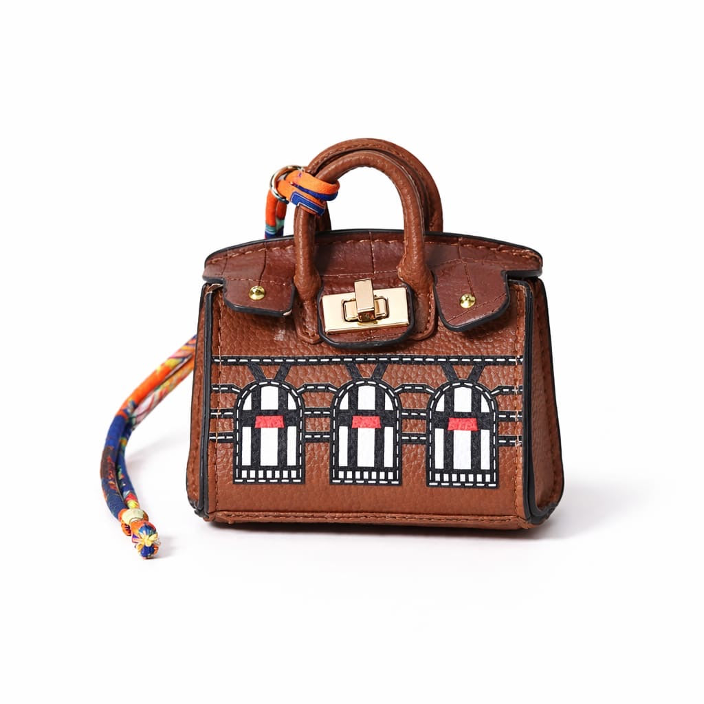 Hermes Fauxborg Birkin Mini bag charm