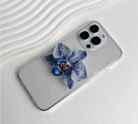 Blue Mirage Orchid Grip Pop socket