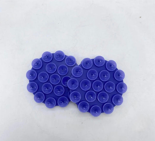Purple Double sided round sticky grippy