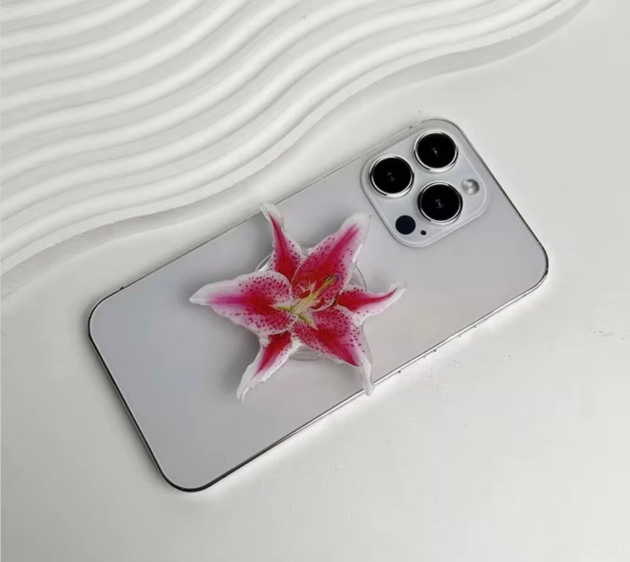 Starburst Charm  Orchid Grip Pop socket
