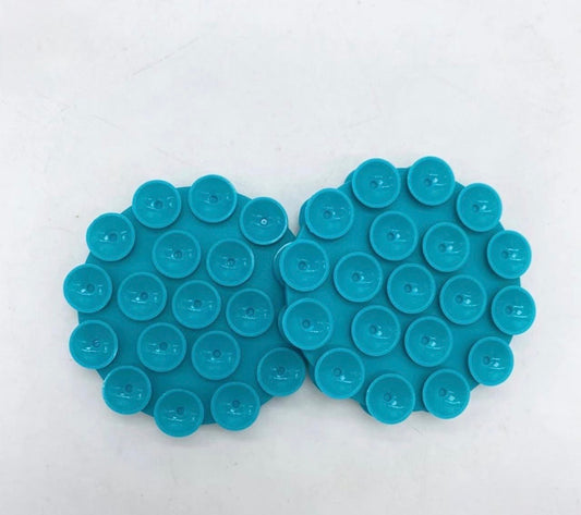Dark green Double sided round sticky grippy