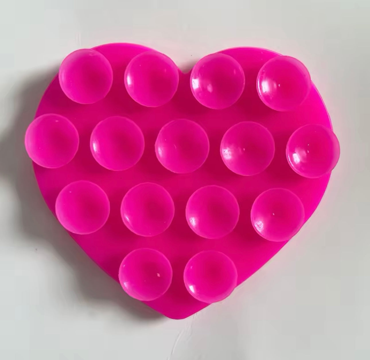 Heart double sided sticky grippy