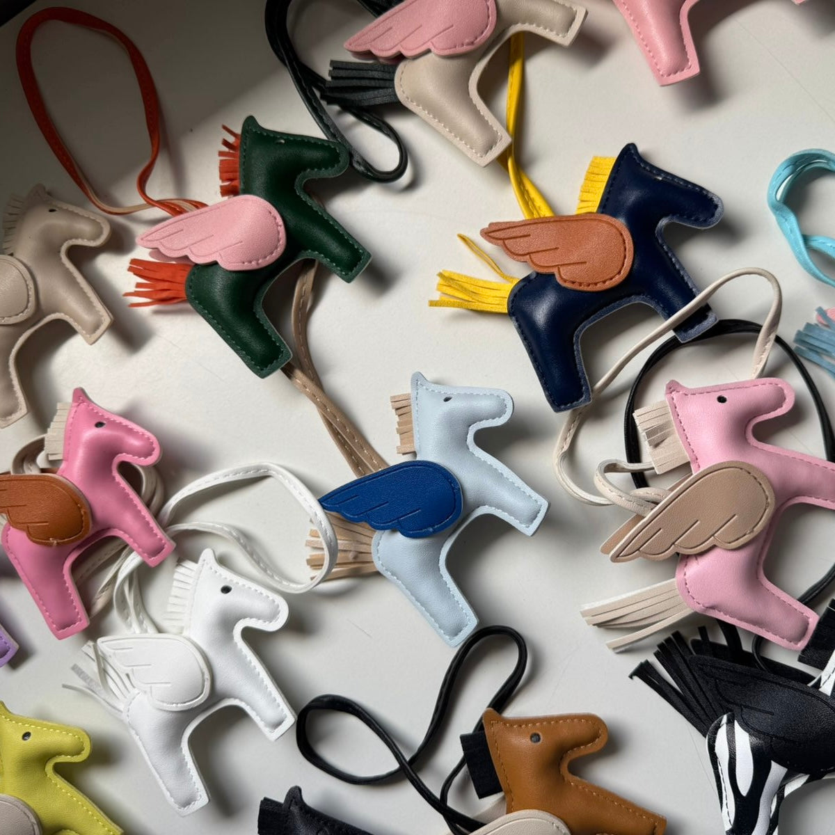 Horse Bag Charm Keychain