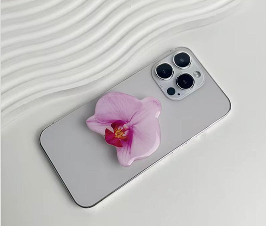 Blush Bloom Orchid Grip Pop socket