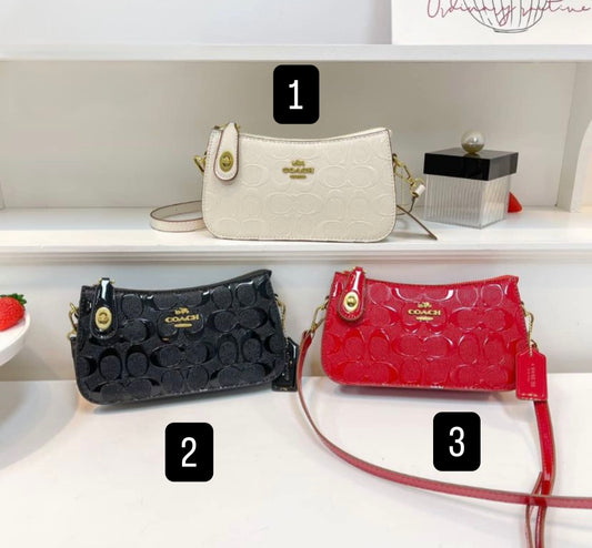 Shiny coach shoulder bag delivery time (15-20 days)