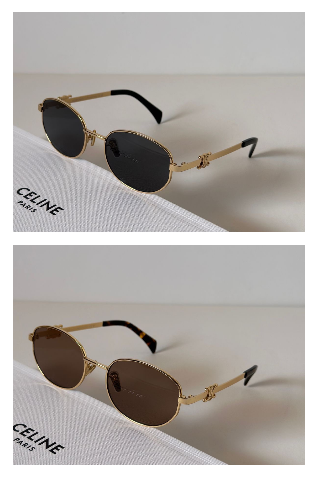 Celine with logo glasses  ( in stock)