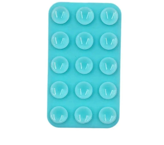 Sky blue Rectangle Small size Double side sticky grippy