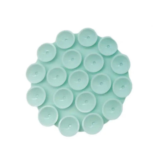 Green Round Single sided Sticky grippy
