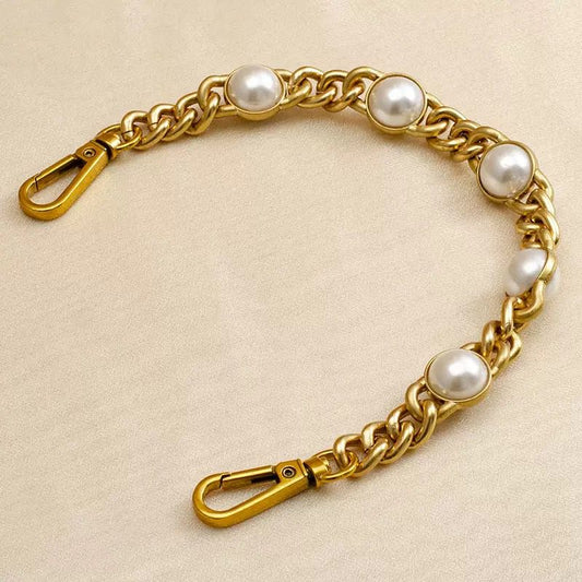 Pearl Bag Charm Chain