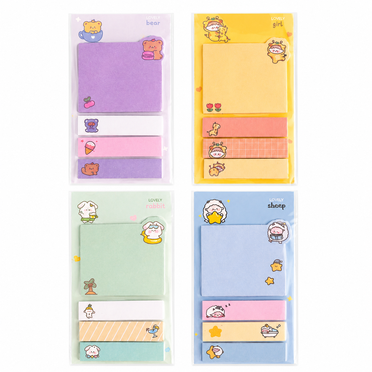 Animal Sticky Notes