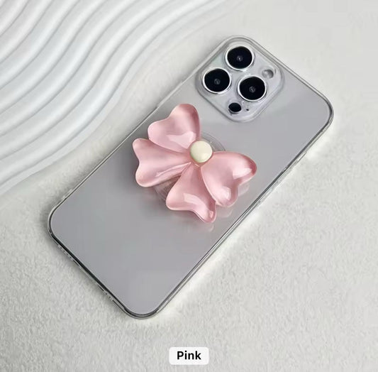 Pink Bowie Grip Pop socket