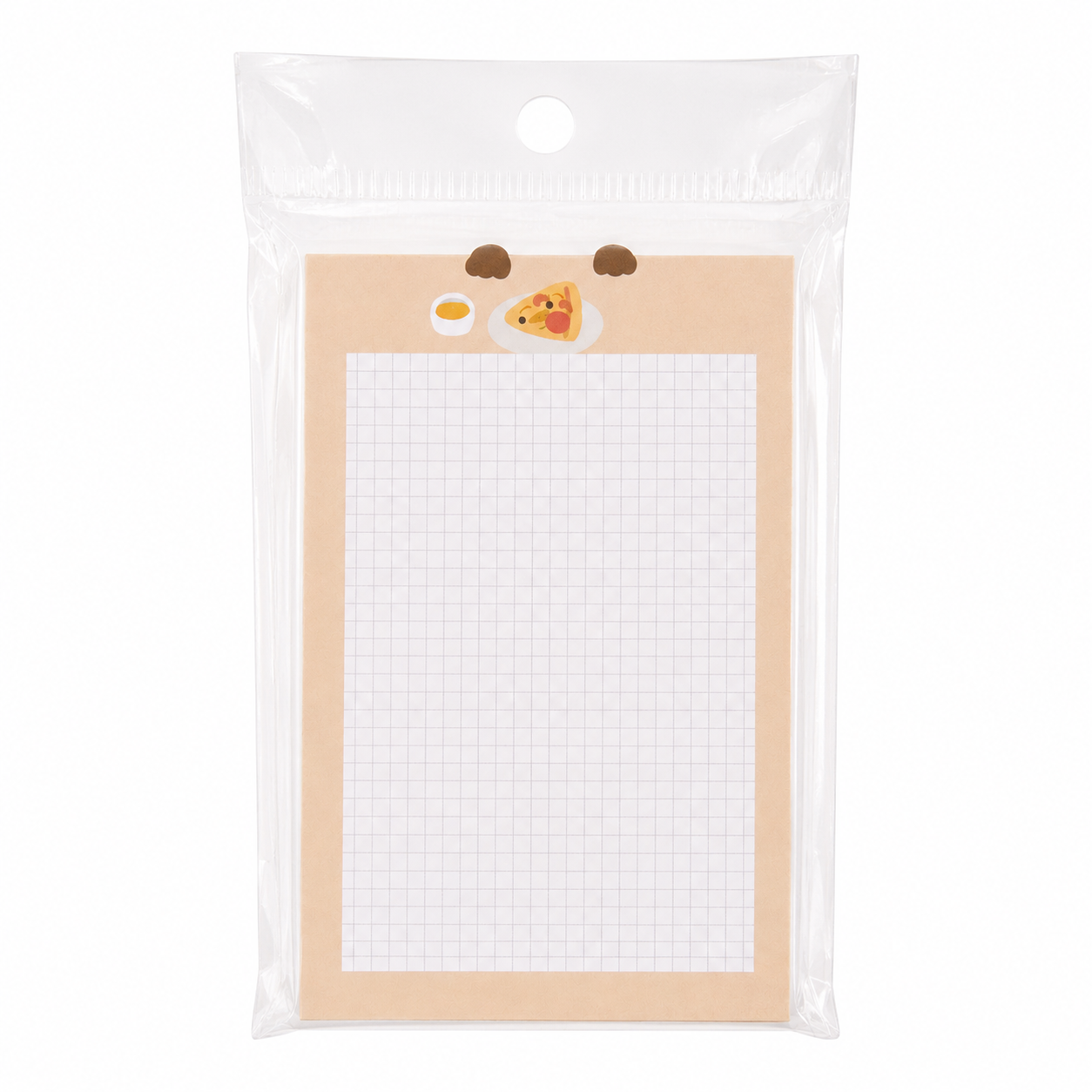 Bear Grid Memo Pad