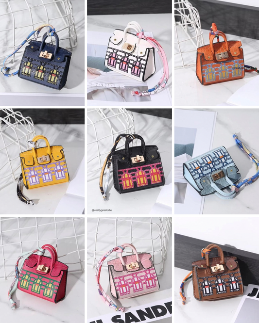 Hermes Fauxborg Birkin Mini bag charm