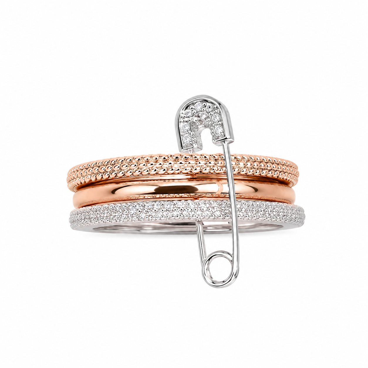 apm monaco-MORSE CODE ring(with box & proper packaging)