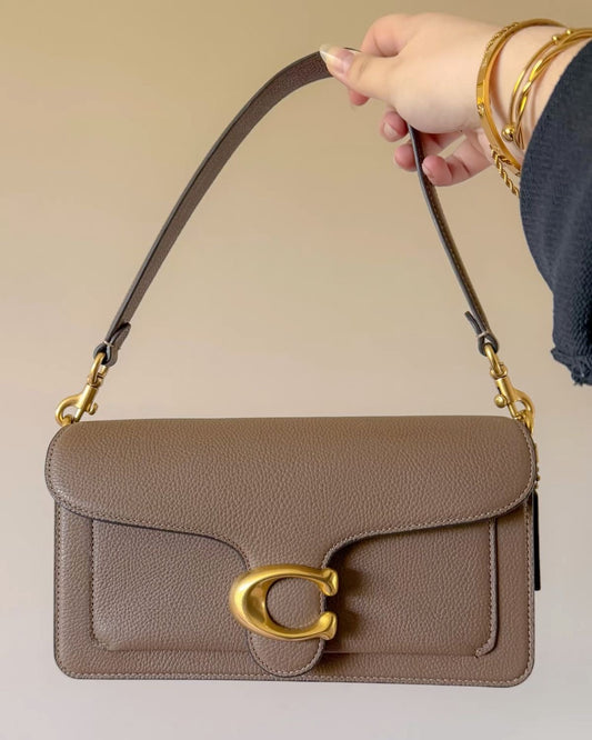 DUST TABBY COACH SHOULDER BAG (WITH BOX) (IMMEDIATE DELIVERY AVAILABLE)