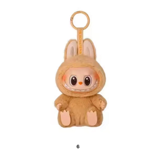Toffee Bun Labubu keychain Charm (7 days delivery time)