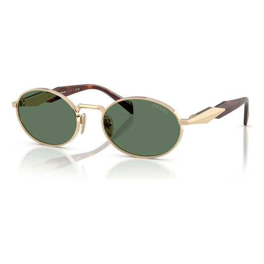 Green Prada Oval Sunglasses (PR 55XS series)