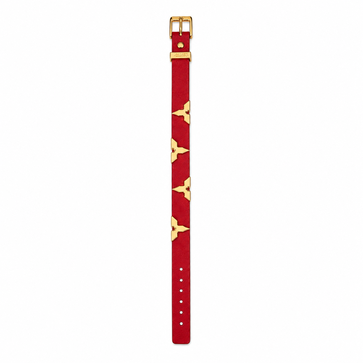 Louis Vuitton Monogram Leather Bracelet