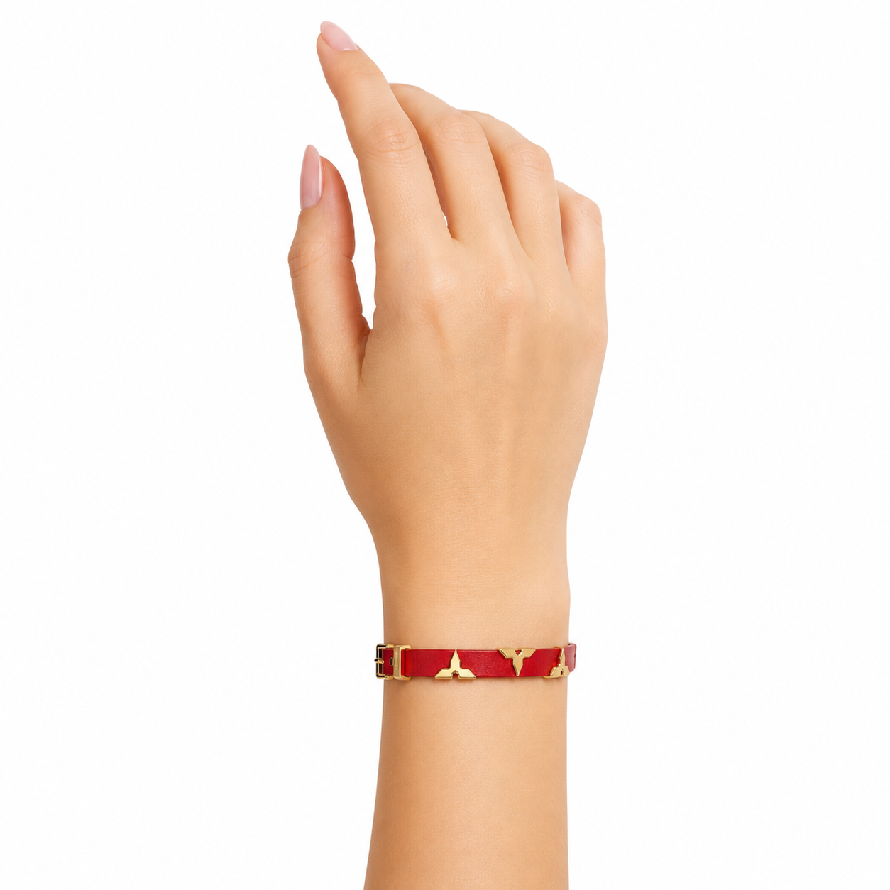 Louis Vuitton Monogram Leather Bracelet