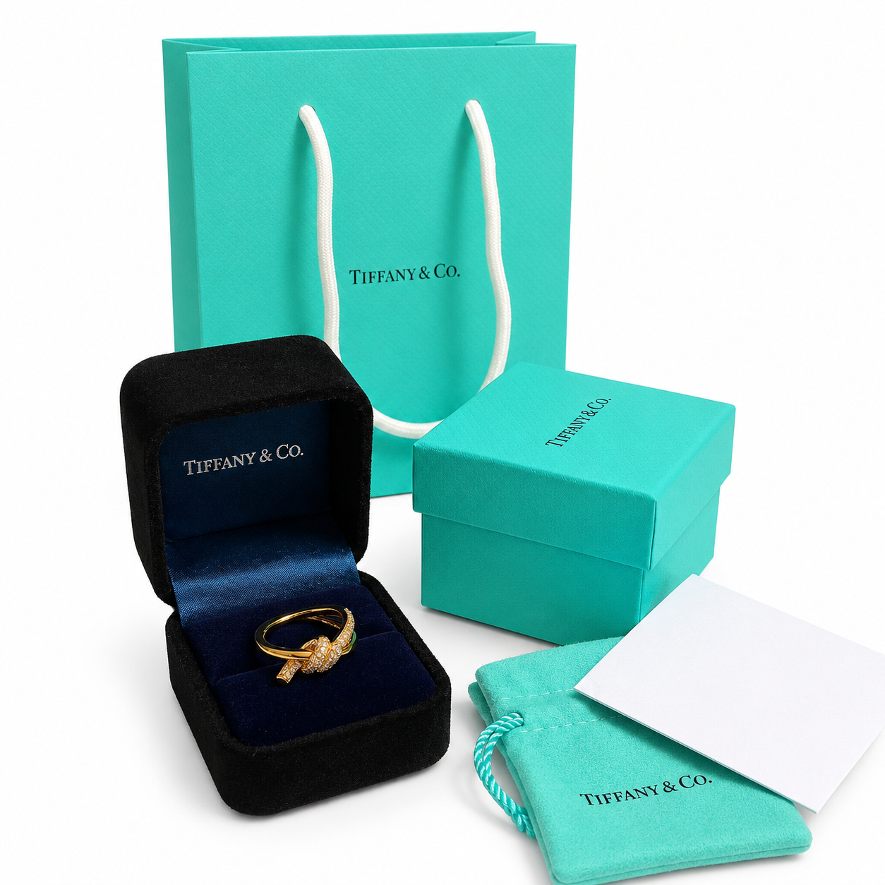 Tiffany & Co. Knot Series Rose Gold Ring