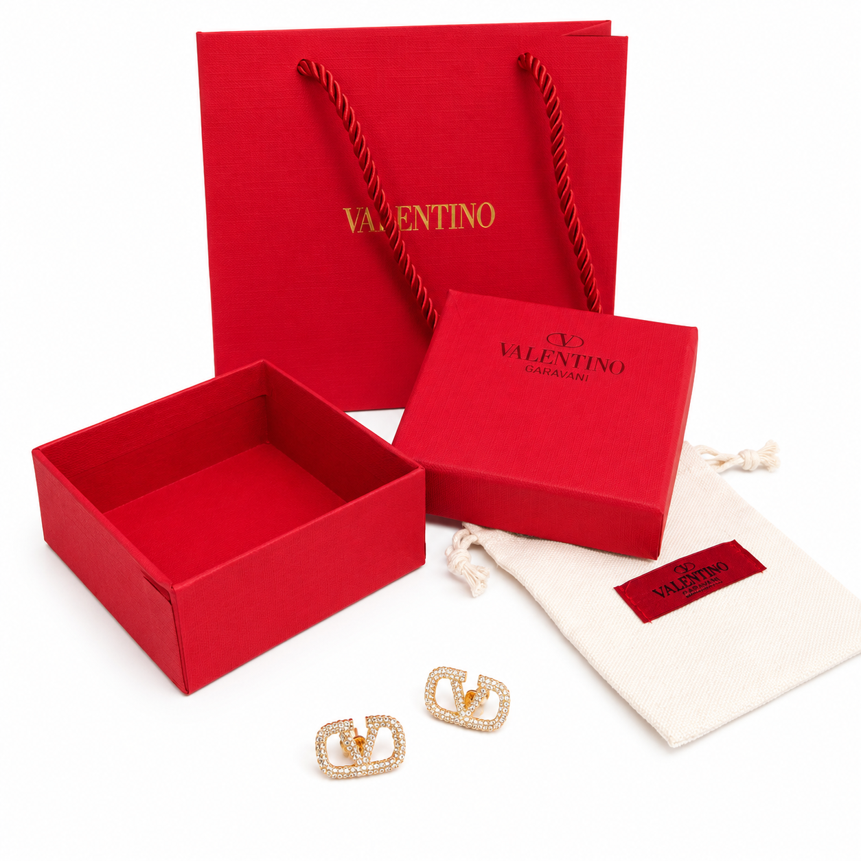 VALENTINO GARAVANI VLOGO gold-tone
Swarovski crystal bracelet