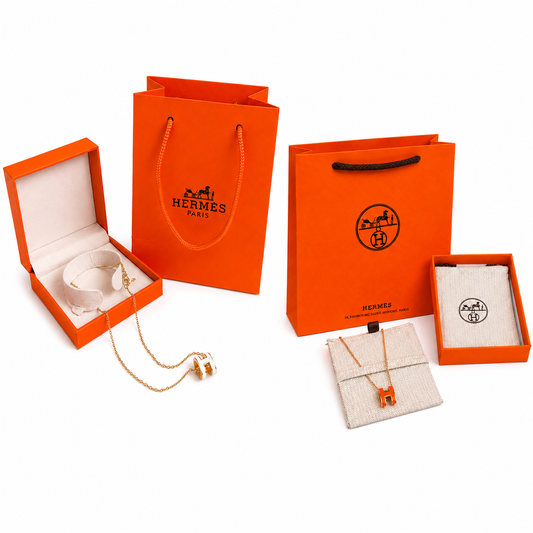 OG Hermes H Necklace