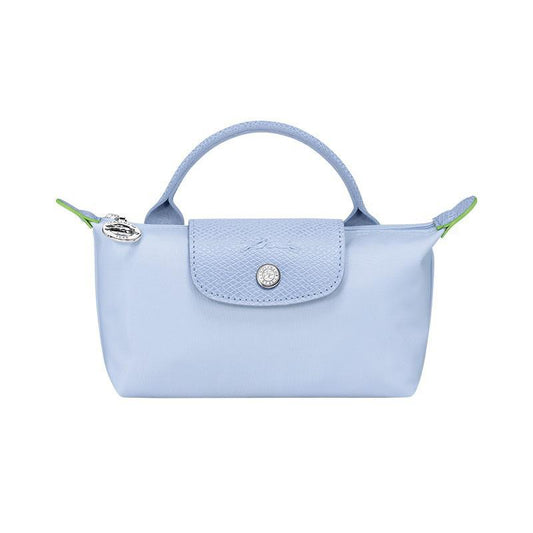 Baby blue with light blue flap Mini champ bags with long straps (15-20 days delivery time)