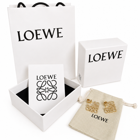 Loewe Earrings(with box & proper packaging)