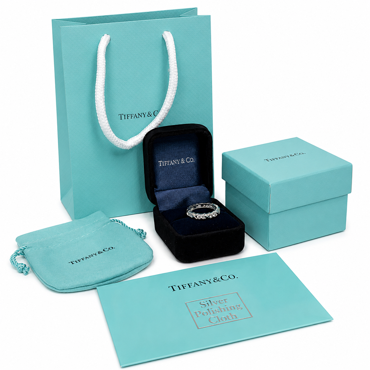 Tiffany & Co. Sixteen Stone by Tiffany Ring(with box & proper packaging)
