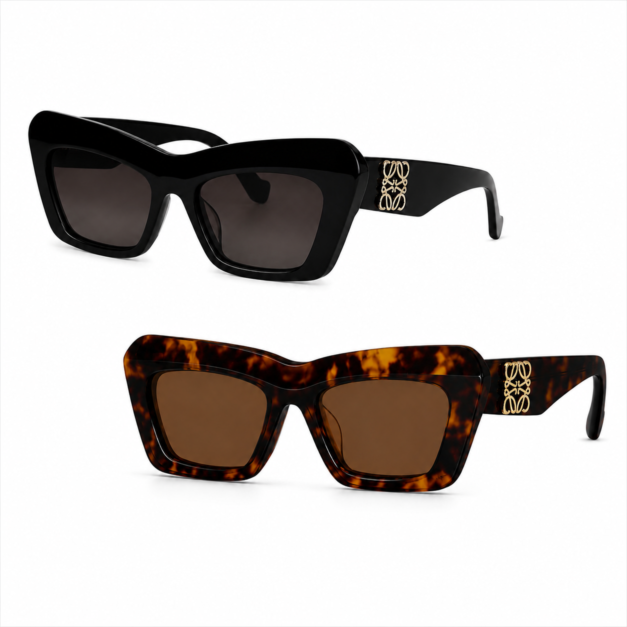 Loewe Anagram Square Frame Sunglasses