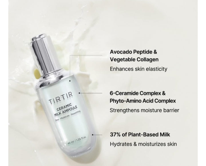 TIRTIR Ceramic Milk Ampoule 40ml