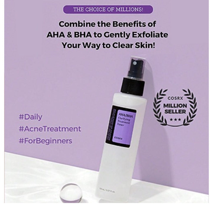 COSRX AHA/BHA 7 Clarifying Treatment Toner 150ml