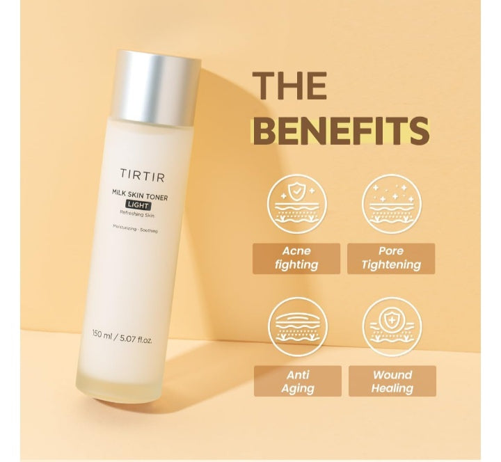 TIRTIR Milk Skin Toner Light 150ml