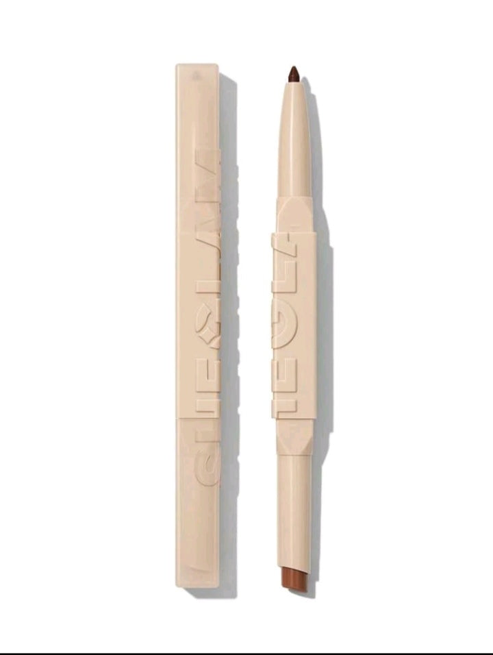 SHEGLAM Glam 101 Lipstick & Liner Duo-Warm Nutmeg 2-In-1 Matte Dual-Ended Lip Liner Lipstick Pencil