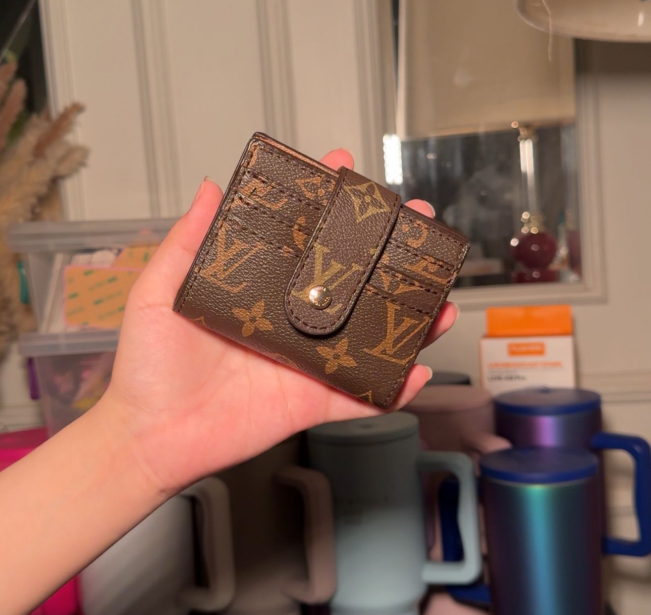 Lv cardholder (in stock)