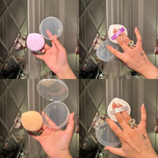 Korean foundation cushion makeup puff