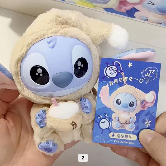 Pure cocnute juice bag charm keychain