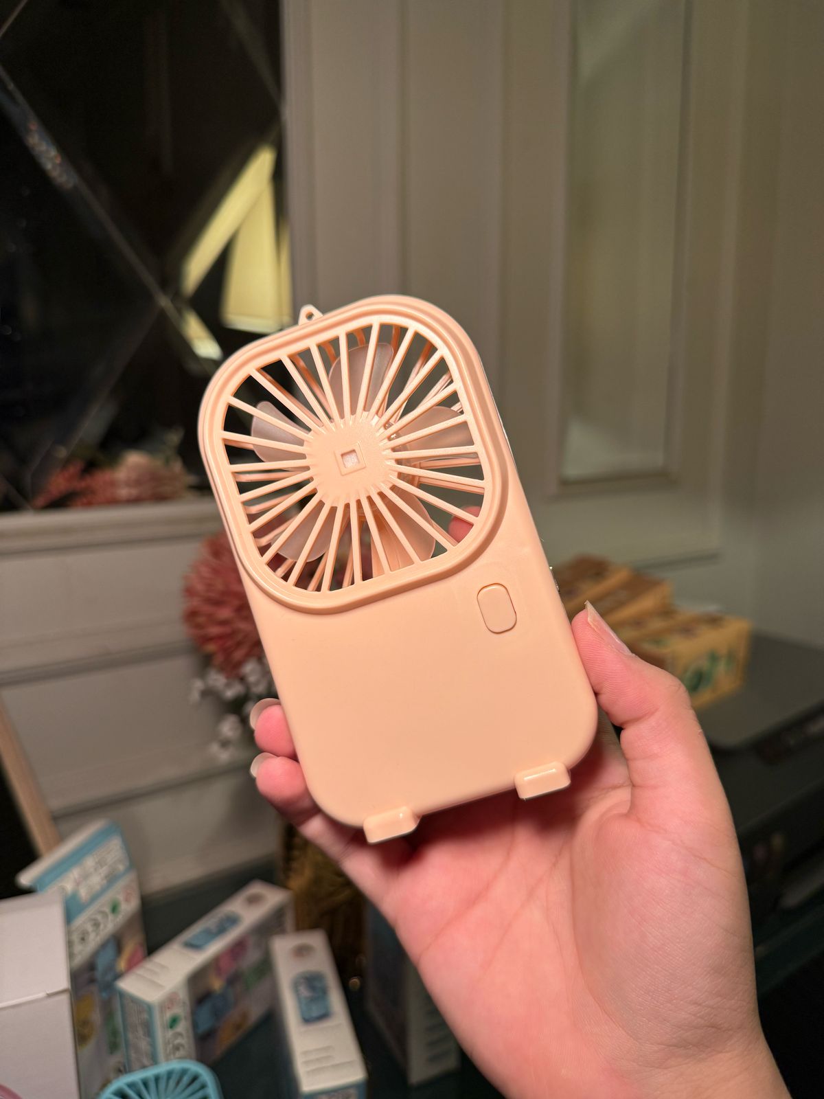 Pink Mini Fan