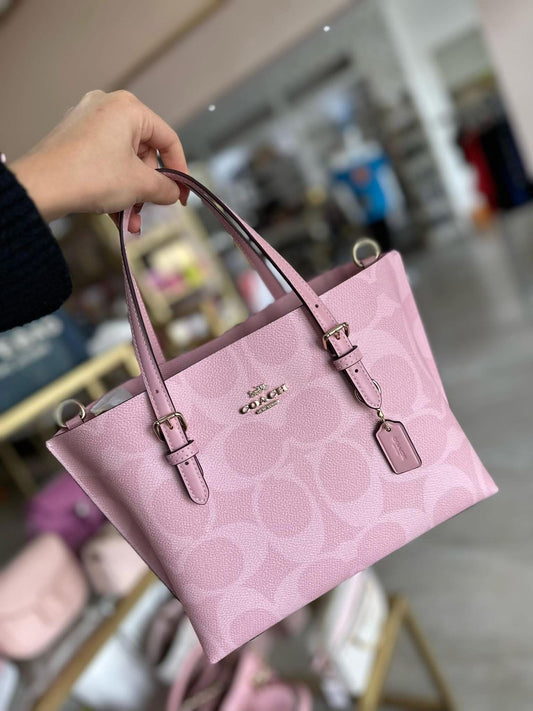 Coach City Tote in Signature Canvas – Pink (IMMEDIATE DELIVERY AVAILABLE) PROPER PACKAGING