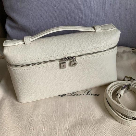 White Loro piana bag (WITHOUT BOX)(15-20 DAYS DELIVERY TIME)