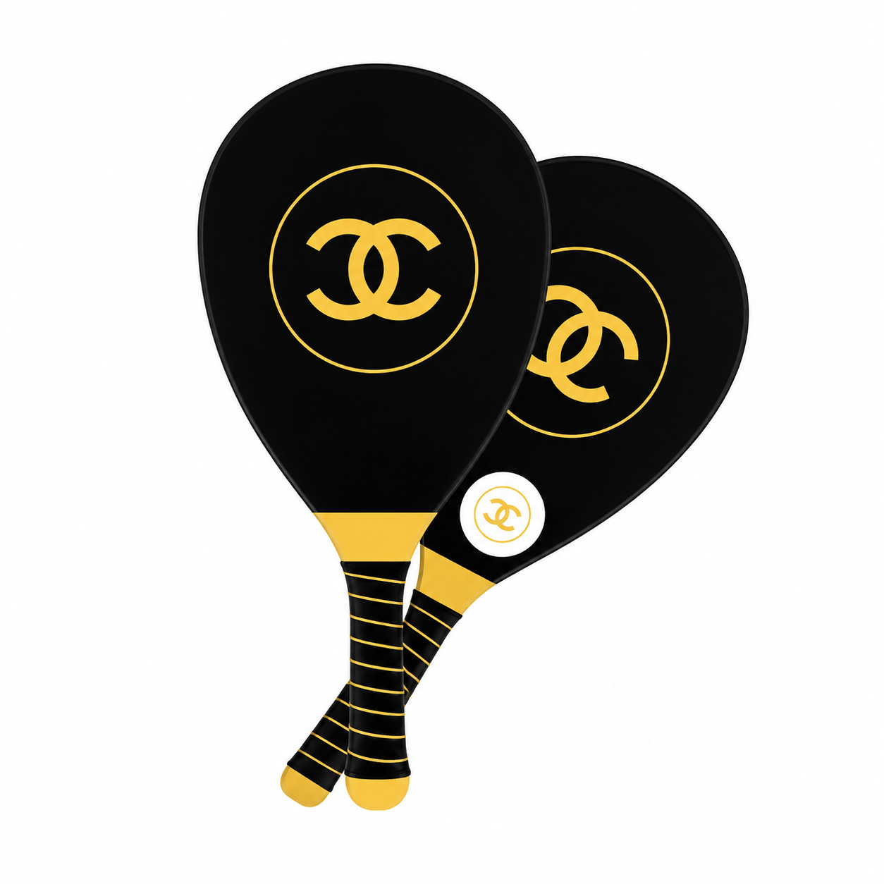Chanel Paddle Metal Phone Charm Sticker