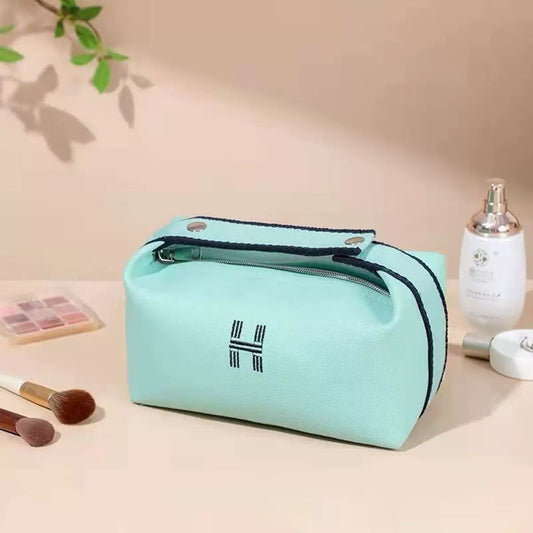 Hermes Aqua blue with teal zipper pouch (immediate delivery available)