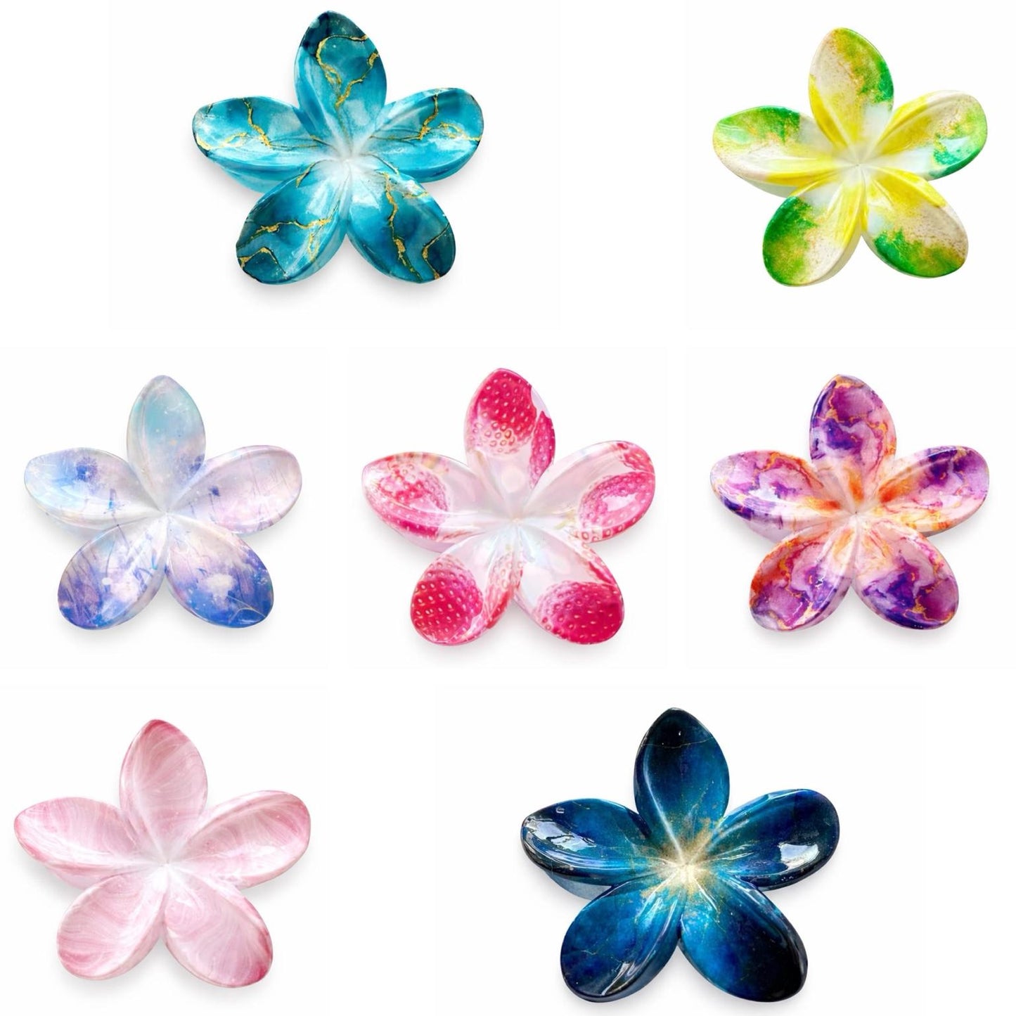 LushLilies Hair Claw Clips