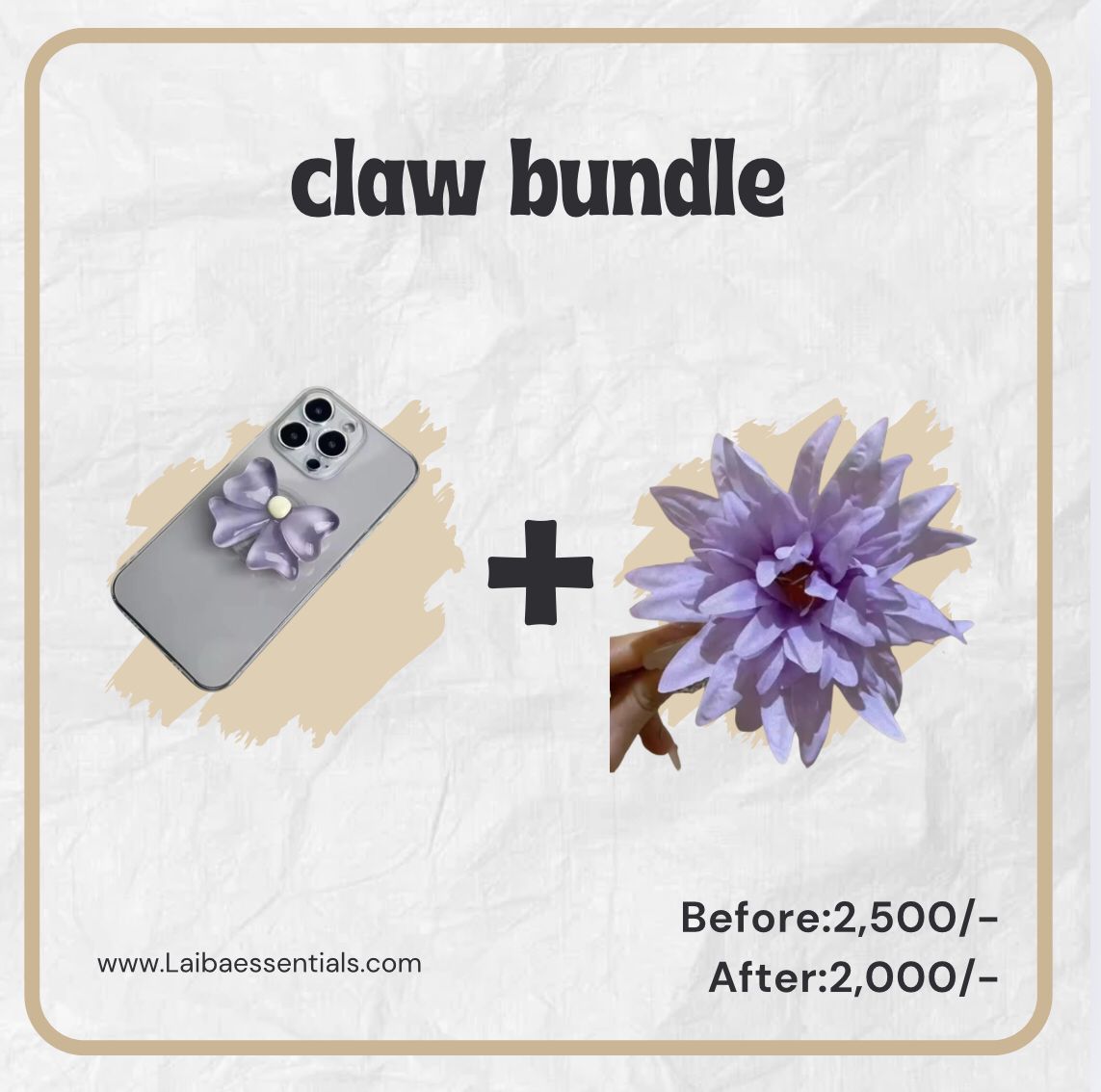 Hair claw bundle 1