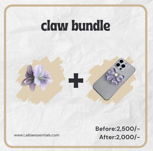 Hair claw bundle 5