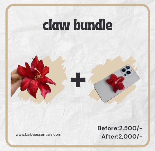 Hair claw bundle 6