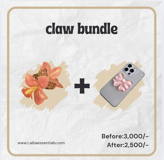 Hair claw bundle 8