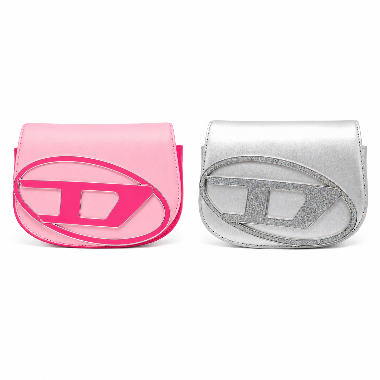 Diesel Shoulder Bag With Embossed Logo (with box)