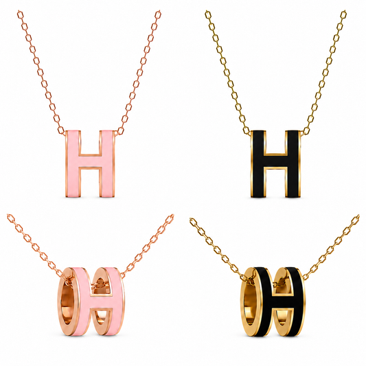 Hermes H Necklace