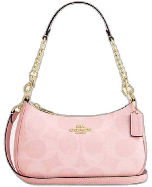 Pink Coach shoulder bag(WITH DUST BAG BUT WITHOUT BOX) (IMMEDIATE DELIVERY AVAILABLE)